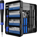 STREBITO Small Precision Screwdriver Set 64-piece with Torx, Triwing, Pentalobe, Electronics Repair Tool Kit for Computer, PC, Laptop, Macbook, Tablet, Phone, PS5, XBOX, Switch, Glass, Ring Doorbell