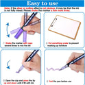 Glitter Markers Self Outline Pens Metallic: 12 Shimmer Tween Teen Girl Gifts Trendy Stuff,Drawing Art Supplies Kids 6-8 9-12 10-12,Arts Crafts Kids Ages 8-12 Year Old,Cute Cool Fun Crafts Girls 8-12