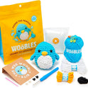 The Woobles Crochet Kit for Beginners - Easy Arts and Crafts Knitting & Crochet Animals Kit As Seen On Shark Tank - Pierre The Penguin