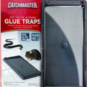 Catchmaster Rat, Snake and Mouse Traps 6Pk, Large Bulk Glue Rat Traps for Home, Adhesive Plastic Tray for Inside House, Snake, Mice, & Spider Catcher, Pest Control for House & Garage