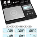 MAXUS Digital Pocket Gram Scale 500g x 0.01g High Precision with Tray, Weighs Small Food, Jewelry, Ounces, Grains, LCD Display, Tare Function