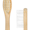 Sea Turtle Plant-Based Bristles, Bamboo Toothbrushes, Soft Natural Toothbrush for Adults (4 Pack)