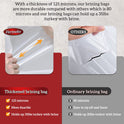 Turkey Brine Bags, 26"×22", 2 Pack, Holds up 35lbs, Thicker Brining Bags with Double Zip Lock & 2 Cotton Strings, Extra Large Brine Bag Fits for Turkey, Chicken, Beef, Fish, Lamb, Pork