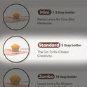 Non-stick 200pcs Standard Cupcake Liners for Baking, Natural, Food-grade Cupcake Wrapper, Greaseproof Parchment Muffin Liners