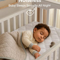 Yoofoss Waterproof Crib Mattress Protector 2 Pack, Quilted Crib Mattress Pad Cover Ultra Soft and Breathable, Machine Washable Toddler Mattress Protector for Standard Baby Crib Size 52''x28''