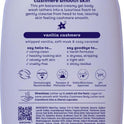 eos Body Wash, Vanilla, Moisturizing Creamy Gel Formula with Shea Butter, Glycerin, Vitamin E, pH Balanced, Sensitive Skin, Vegan, 16 fl oz