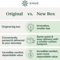 ZINUS 10 Inch Green Tea Cooling Memory Foam Mattress [New Version], Queen, Fiberglass Free, Medium Firmness, Cooling Gel Foam, Certified Safe Foams & Fabric, Mattress in A Box