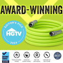 Flexzilla Garden Hose with SwivelGrip, 5/8 in. x 50 ft., Lightweight All-Weather Water Hose, Durable and Flexible, Leak-Free Connections