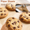 Unbleached Parchment Paper Baking Sheets, 9x13IN Precut Non-Stick Parchment Paper for Baking, Grilling, Air Fryer, Steaming-70 Sheets Unbleached Parchment Sheets for Bread Cup Cake Cookie And More