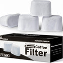 12-Pack Charcoal Water Filters Compatible with Breville BWF100 Machines, Breville Espresso Machine Water Filter Replacement