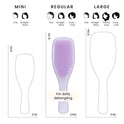 Tangle Teezer Fine & Fragile Ultimate Detangler Brush, Dry & Wet Hair Brush to Detangle & Reduce Breakage, Hypnotic Heather