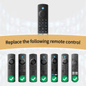 Replacement Remote for All Fire Series, TV Stick (HD, 4K, 4K Max, Lite), TV Cube and Omni, Insignia, Toshiba, Smart TVs, with Voice Control