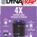 DynaTrap DT152 Indoor Insect Trap and Killer – Catches and Kills Gnats, Flies, Moths & Other Flying Insects