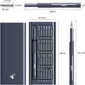 JOREST 25-IN-1 Precision Screwdriver Set, Mini Repair Tool Kit with Torx for Macbook, Computer, Laptop, iPhone, PS5, Xbox, Switch, Glasses, Watch, Ring Doorbell, Electronic, Small Gift Gadget for Men