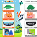 Dinosaur Toys for Kids 3-5: Wooden Stacking Montessori Toys for 3 4 5 6 7 8 Year Old Boys Girls Christmas Birthday Gifts for Kid Ages 4-8 Balance Competition Game for Family Stocking Stuffers
