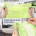 Compostable Trash Bags - FORID 13 Gallon Tall Kitchen Garbage Bags 80 Count Unscented Trash Can Liners 55 Liter Medium Wastebasket Bags for Bathroom Home Bedroom Office Garbage Can (5Rolls/Green)