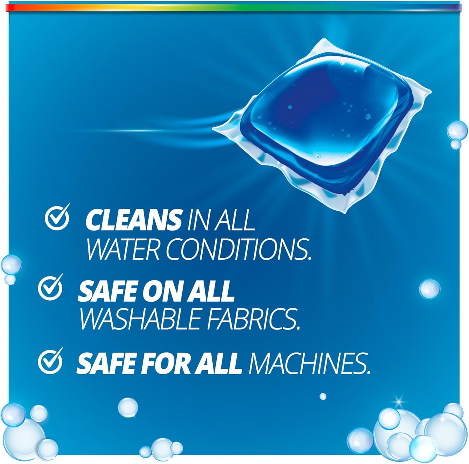 Purex 4-in-1 Oxi Power + Odor Fighter Laundry Detergent Pacs, Fresh Morning Burst, 56 Count