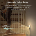 L LOHAS LED Motion Sensor Night Light, 2Pack, Motion Activated Night Light, Night Lights Plug into Wall Motion Sensor, 3000K Warm White, Adjustable Brightness 30/60LM, for Kids Adults Bathroom Bedroom