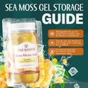 TrueSeaMoss Sea Moss Gel – Made in USA – Wildcrafted Seamoss, Fruits & Jarred Vegetables – Mango/Pineapple, Pack of 1 (Labels may Vary)