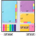 Mr. Pen- Sticky Notes Set, 410 Pack, School Supplies, Office Supplies, Planner Sticky Note Dividers Tabs, Book Notes