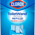 Clorox ToiletWand Toilet Cleaner Refills, Toilet brush, Original, 20 Count