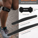 CAMBIVO 2 Pack Knee Braces for Women and Men, Patella Knee Support Strap, Basketball, Running, Hiking, Volleyball, Tennis, Squats