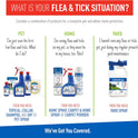 ADAMS Flea & Tick Home Spray, Kills Fleas, Flea Eggs, Flea Larvae, Bed Bugs, Ticks, Ants (Except Carpenter, Harvester, Pharaoh & Fire Ants), Cockroaches, Spiders, & Mosquitoes In The Home, 24 Fl Oz