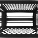 Spring Chef Professional Cheese Grater - Stainless Steel, XL Size, 4 Sides - Perfect Box Grater for Parmesan Cheese, Vegetables, Ginger - Dishwasher Safe - Black
