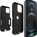 OtterBox iPhone 12 & iPhone 12 Pro Commuter Series Case - Black, Slim & Tough, Pocket-Friendly, with Port Protection