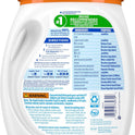 All Laundry Detergent Pacs, Mighty Pacs with OXI Stain Removers and Whiteners, Free Clear, Unscented and Dye Free, 56 Count