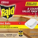 Raid Ant Killer Baits, Child Resistant Bug Killer for Indoor Home Use, 0.24 Oz, 8 Count
