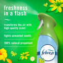 Febreze Air Mist Air Freshener Spray, Odor-Fighting Room Spray, Air Fresheners for Home and Bathroom and Kitchen, Aerosol Can, Gain Original Scent, 8.8oz, 2 Count
