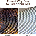 Bull Shot BBQ, Foaming Grill Cleaner, AS SEEN ON TV, Professional Strength Foam Spray Emulsifies Burnt Grease & Char on Grates, Racks, Pans, Smokers & Griddles Cleans in Just 10 Min - Made in the USA