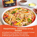 Lotus Foods Organic Millet and Brown Rice Ramen Noodles - Gluten Free Instant Ramen Noodles, Vegan, Low Sodium, Made with Brown Rice Flour and Millet Flour, Ready in 4 Minutes - 10 Oz Bag (Pack of 1)