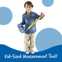 Learning Resources Pretend Play 3" Long Tape Measure - Kids Construction Toys, Preschool Activities, Pretend Play For Toddlers , Height Measurement Counting Tool, Fine Motor Skills, Homeschool