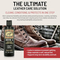 Bickmore Bick 4 Leather Conditioner - Best Since 1882 - Cleaner & Conditioner - Restore Polish & Protect All Smooth Finished Leathers