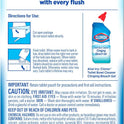 Clorox Ultra Clean Toilet Tablets Bleach & Blue, Rain Clean Scent, 2.47 Ounces Each, 4 Count (Package May Vary)