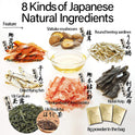 Chaganju Dashi Stock, Dashi Packet – Ramen Broth, Miso Soup, Udon, Shabu Shabu & Hot Pot Soup Base – Rich Umami Flavor, 8 Carefully Selected Ingredients – Authentic Japanese Umami Dashi, Made in Japan, 8g × 15pacs