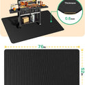 Large 76 x 52 inches Under Grill Mats for Outdoor Grill | Double-Sided Fireproof | Waterproof | Oil-Proof | Easy to Clean | Indoor Fireplace/Fire Pit Mat | Quality BBQ Mat for Deck Patio Lawn