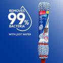 O-Cedar MicroTwist MAX Microfiber Twist Mop with 1 Extra Refill | Features Hands-Free Wringing | Extra Large 18-Inch Mop Head | Safe on All Floor Types