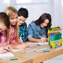 Crayola Super Tips Marker Set (100ct), Fine Point Washable Markers, Drawing Markers for Kids & Adults, Create Thick & Thin Lines, Art Supplies, Ages 3+