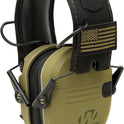 Walker's Razor Slim Ultra Low Profile Compact Design Adjustable Range Shooting Hunting Hearing Protection Electronic Earmuffs