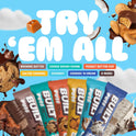 Built Bar, Puff Protein Bars, Coconut Puff, 17g Protein Snacks, On-The-Go Bars, Only 140 Calories, 6g Sugar, Collagen, Gluten Free, 12 Count