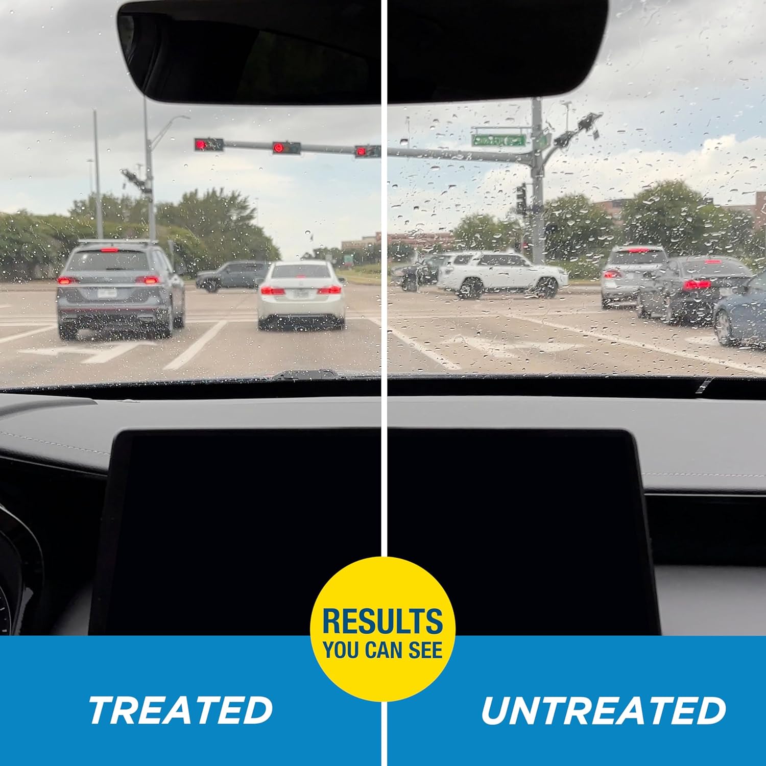 Rain-X 800002243 Glass Treatment, 7 oz. - Exterior Glass Treatment To Dramatically Improve Wet Weather Driving Visibility During All Weather Conditions