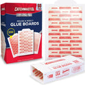 Catchmaster Pro Strength Mouse & Insect Glue Boards 60pk Traps Indoor for Home, Adhesive Bug Catcher, Rat & Rodent Sticky Trap, Non Toxic Bulk Pre-Baited Glue Traps, Pet Safe House Pest Control