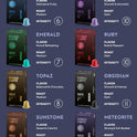 ROSSO CAFFÈ Espresso Coffee Pods for Nespresso Original Machines - 80 Capsules Variety Pack, 8 Signature Flavors, Medium to Dark Roast - Made in Italy