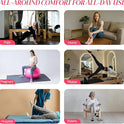 CoolMate Pilates Socks with Grips for Women, Yoga Socks, Crew Non Slip Women for Workout, Barre, Pilates Gifts