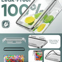 60 PCS Food Storage Containers with Lids Airtight, (30 Lids & 30 Containers) Leak proof Containers Set for Kitchen, Meal Prep, BPA-Free, PVC-Free Plastic, Microwave/Dishwasher Safe, Extra Labels & Pen