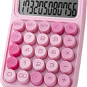 Mr. Pen Mechanical Switch Calculator - 12 Digit Large LCD Display, Pink with Big Buttons