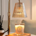 Candle Warmer Lamp with Timer, Dimmable Candle Warmer for Home Decor, Birthday Gifts for Women, Adjustable Height Wax Melts Warmer with 2 Bulbs